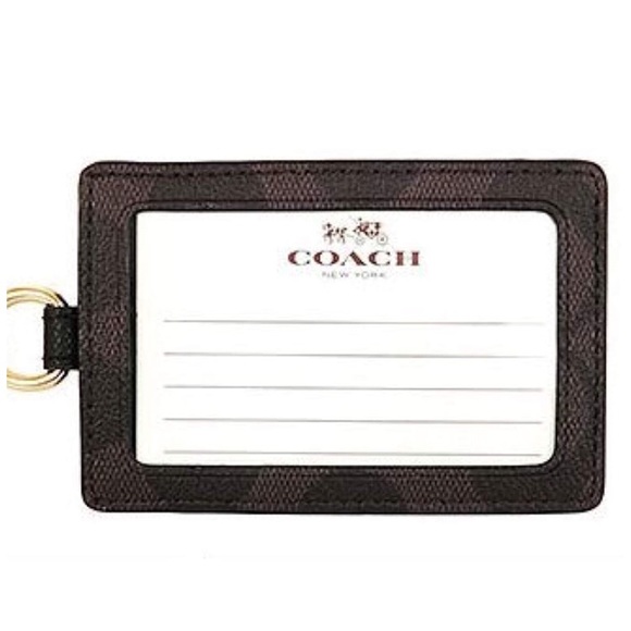 NWT Coach ID holder with lanyard - Picture 3 of 4